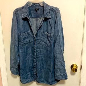Talbot’s women’s denim shirt